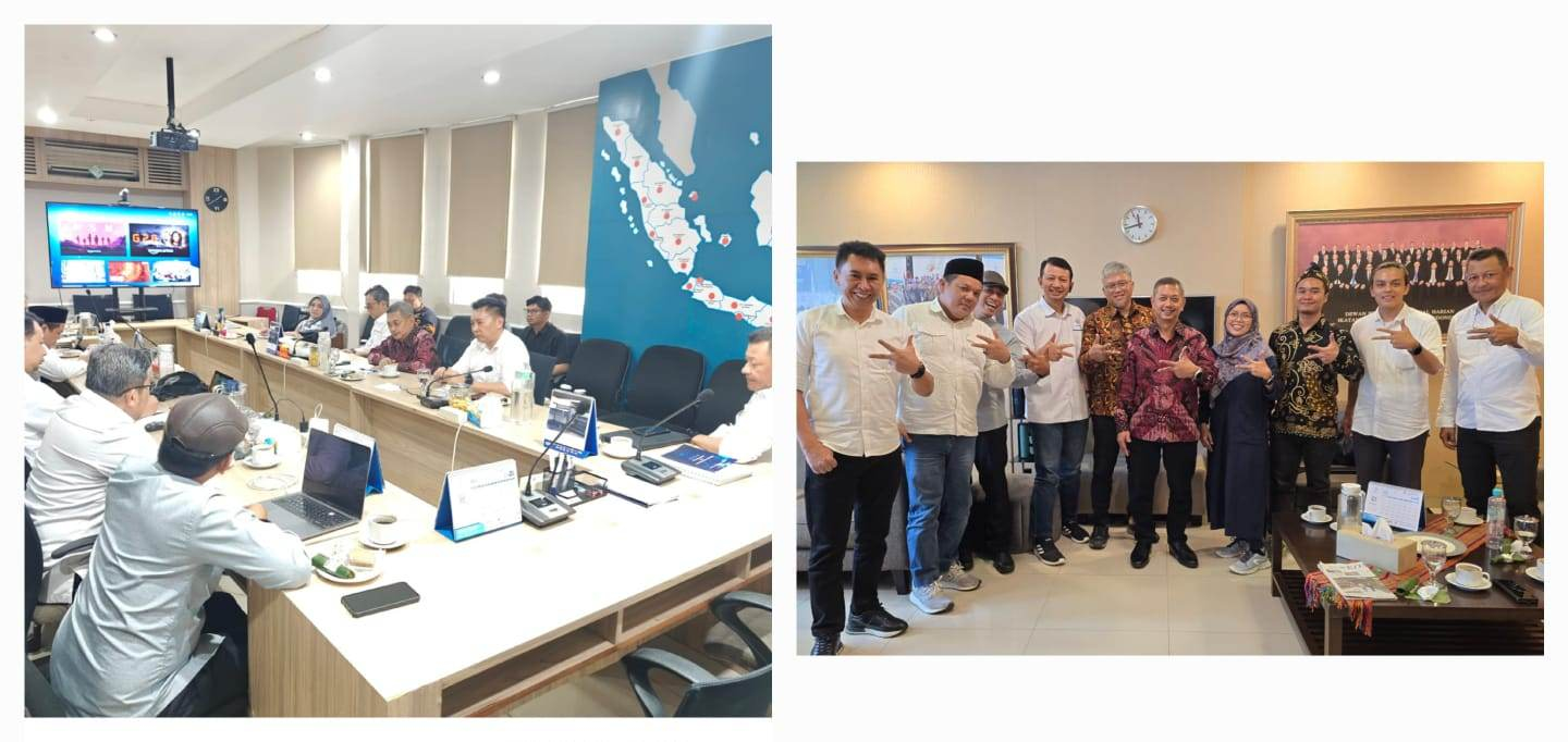 INKINDO DIY audiensi kepada Ketua Umum DPN INKINDO terkait pembahasan lanjutan Tim Trilogy Program